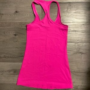 Lululemon pink tank top size 4